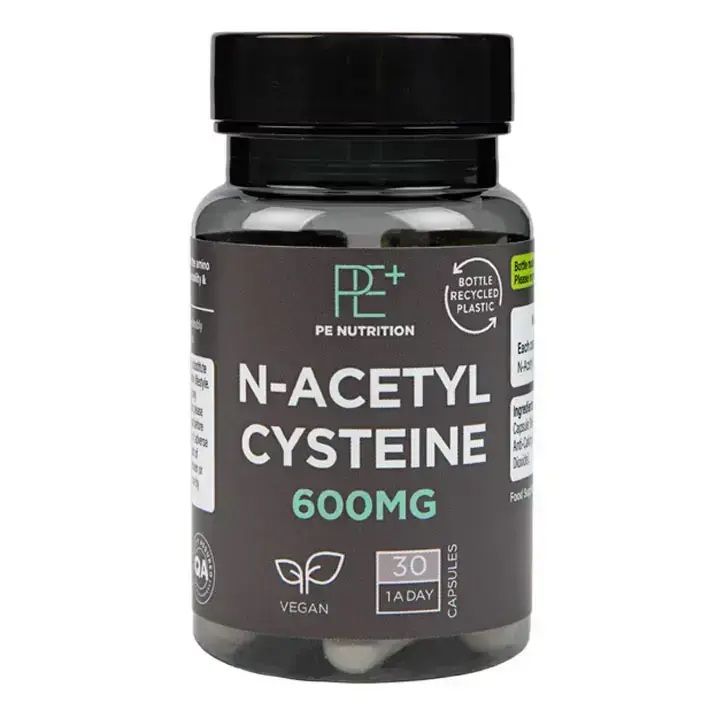 Ацетил цистеин 600mg х30 капсули PE Nutrition