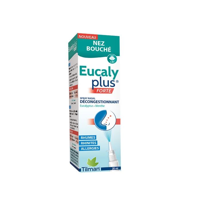 EucalyPlus Forte Хипертоничен спрей за нос х20 мл Tilman