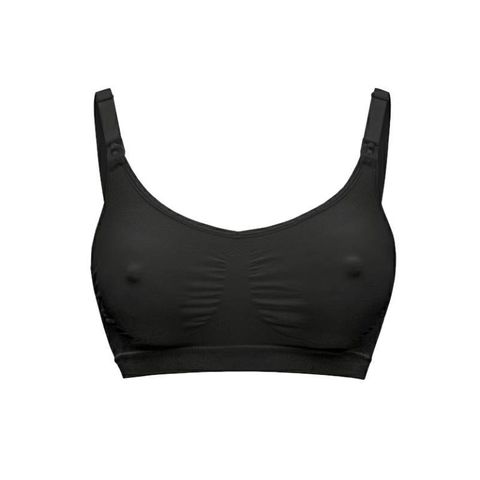 Medela Keep Cool Дишащ сутиен за бременност и кърмене, размер M, черен