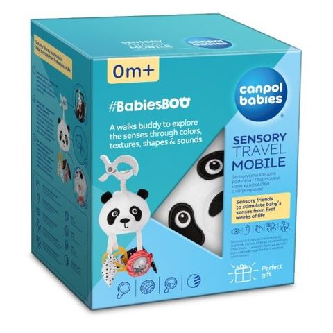 Canpol babies Играчка за количка/столче с дрънкалка Boo - 68/091