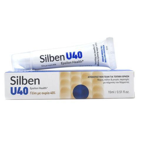 Silben U40 Гел с урея при наранявания по ноктите х15 мл Epsilon Health