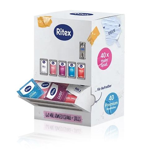 Ritex Диспенсър с микс презервативи х40 броя