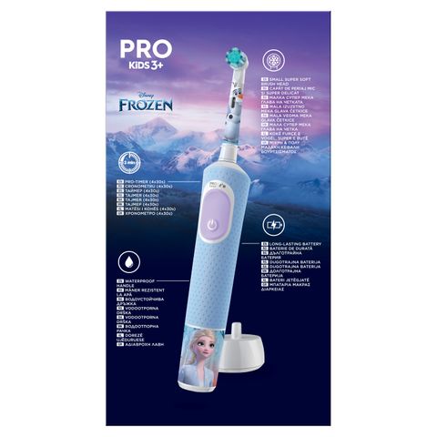Oral-B Pro Kids 3+ Frozen Електрическа четка за зъби за деца над 3 години х1 брой