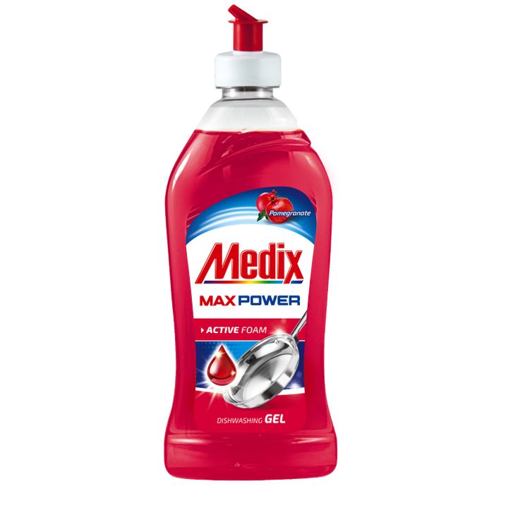 Medix Max Power Концентриран препарат за съдове Pomegranate x415 мл