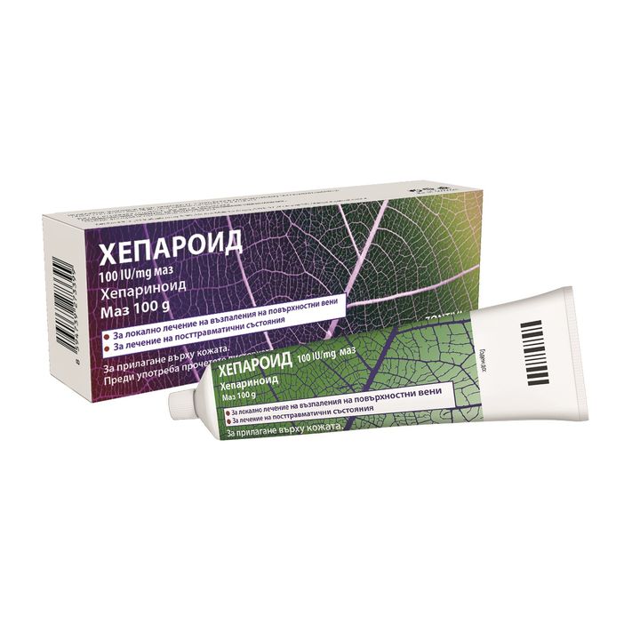 Хепароид маз 100 IU/mg х100 грама Zentiva