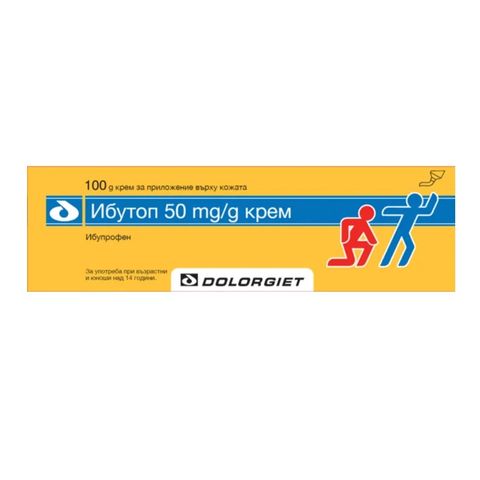 Ибутоп Крем при болки в ставите и мускулите х100 грама Naturprodukt