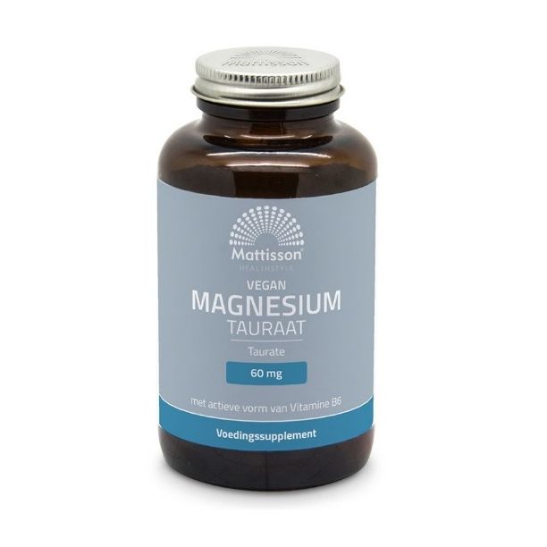 Магнезий таурат x120 капсули, Mattisson Healthstyle