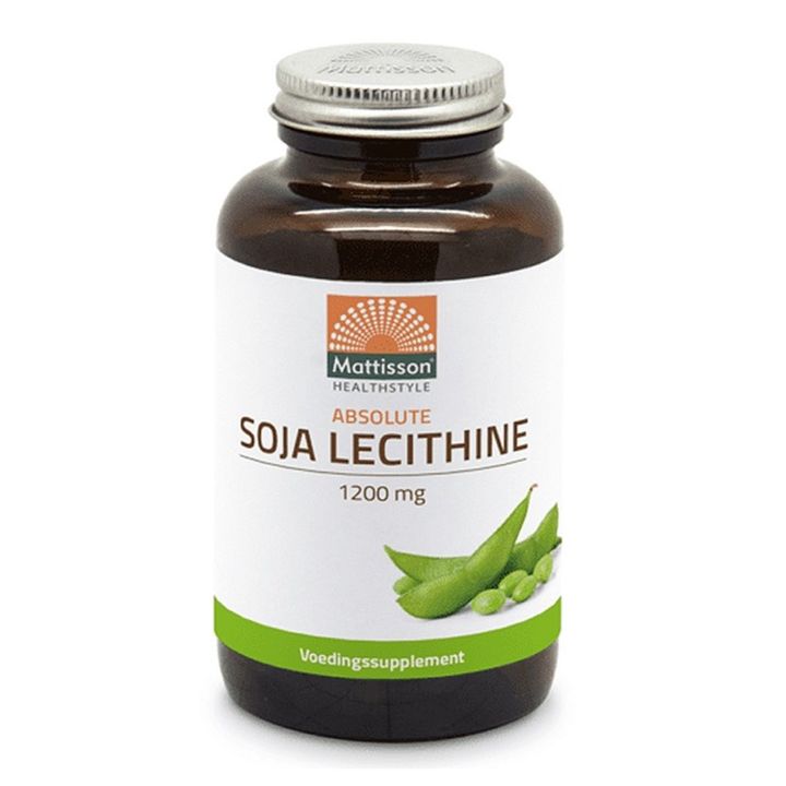 Соев лецитин 1200 mg х90 капсули Mattisson Healthstyle