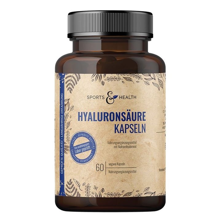 Хиалуронова киселина 500 mg х60 капсули Sports & Health