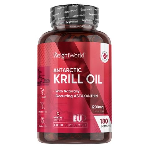 Масло от Антарктически крил х180 софтгел капсули Weight World