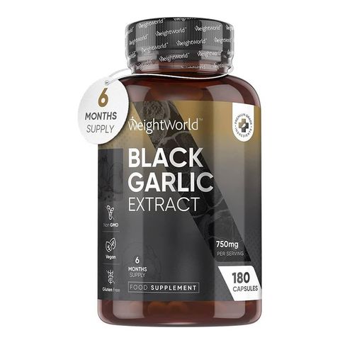 Черен чесън, екстракт 750 mg х180 капсули Weight World