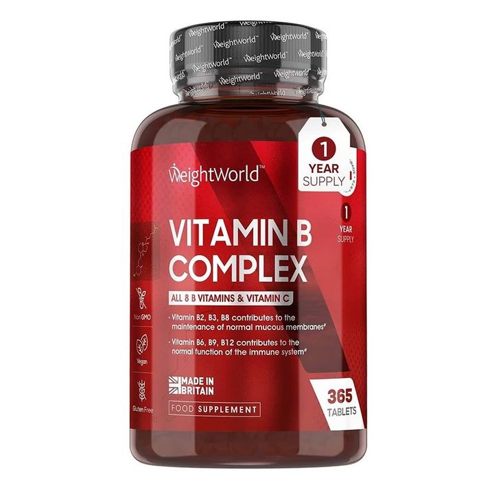 Витамин В-комплекс с витамин С х365 таблетки Weight World