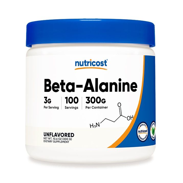 Бета аланин на прах х300 г Nutricost