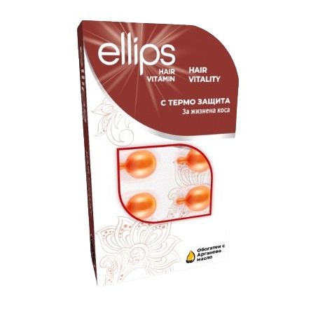 Ellips Hair Vitality Капсули за слаба коса, склонна към накъсване x16 броя