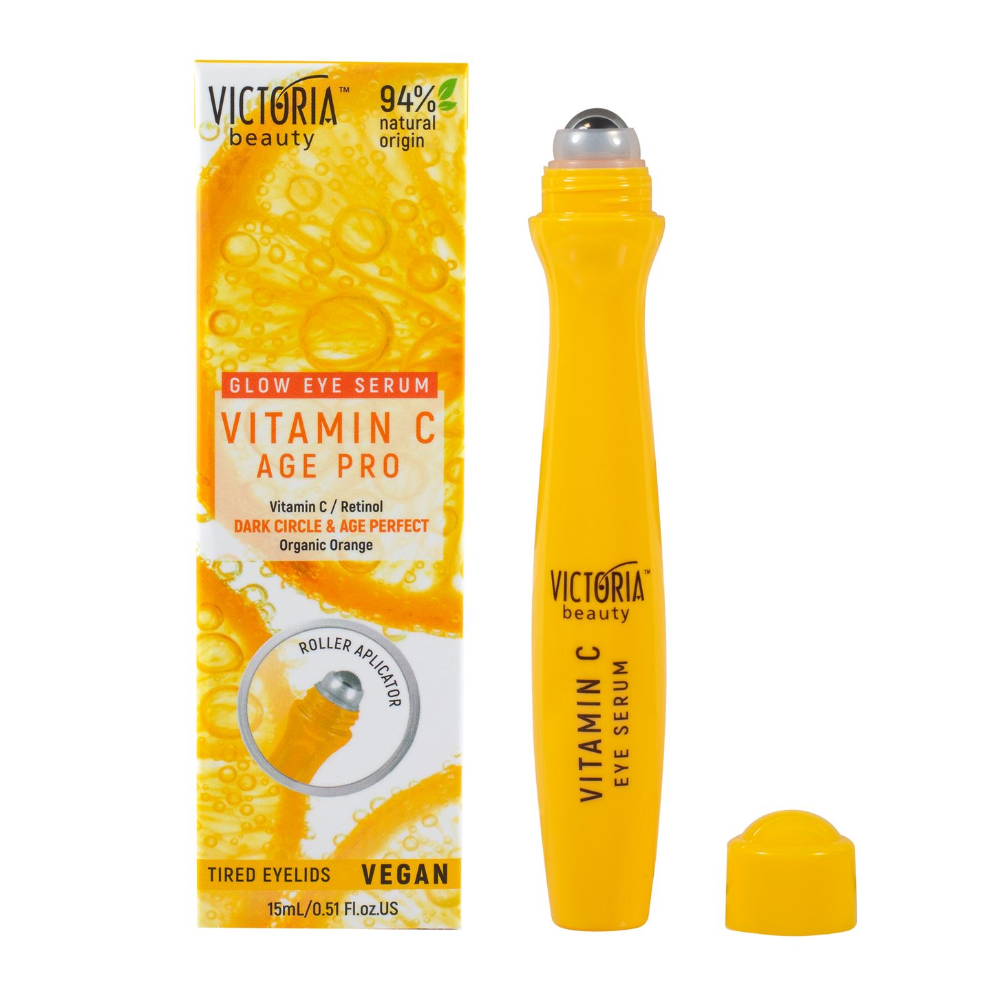 Victoria Beauty Age Pro Озаряващ серум за околоочен контур с витамин C ...