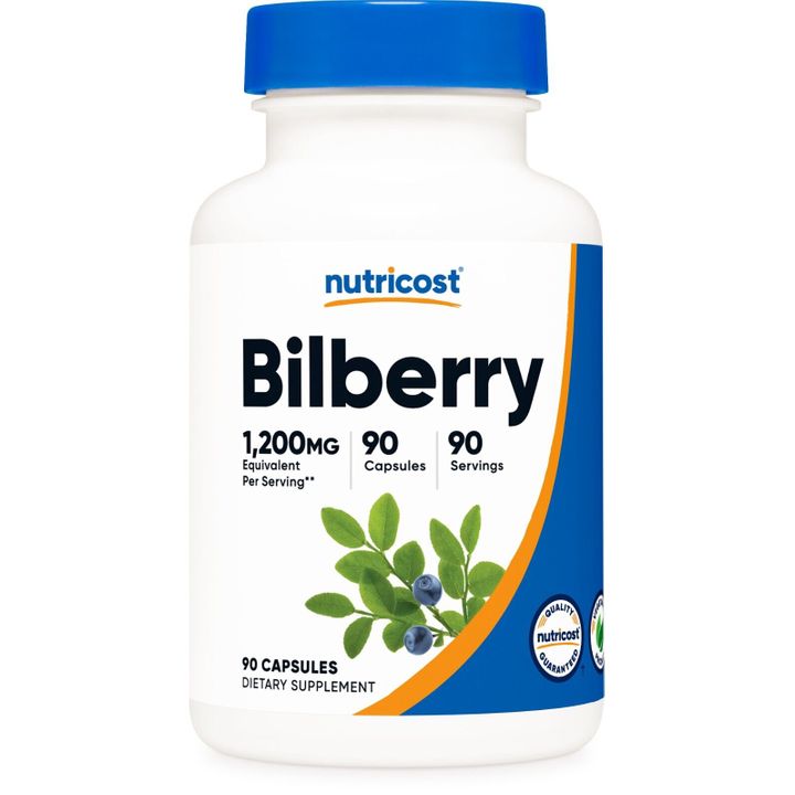 Черна боровинка 300 mg х90 капсули Nutricost