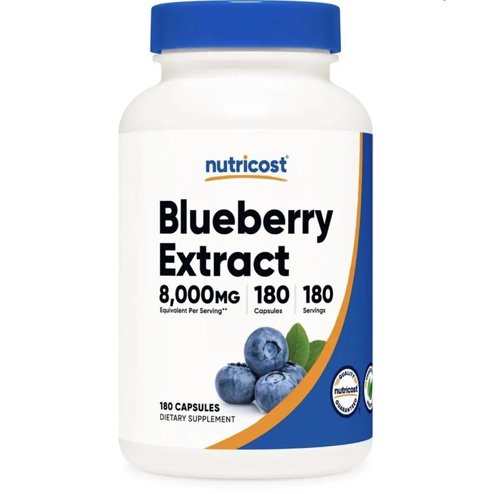 Синя боровинка х180 капсули Nutricost