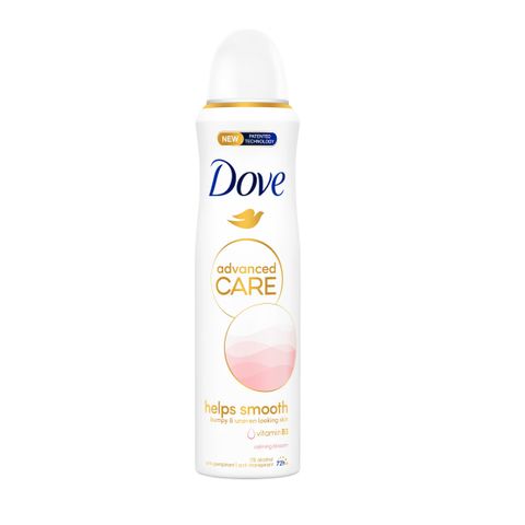 Dove Advanced Care Help Smooth Дезодорант за жени против изпотяване, 72 часа х150 мл