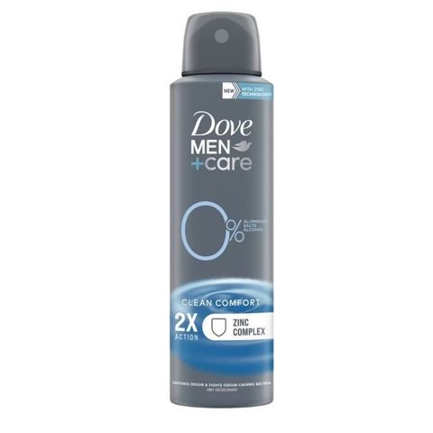 Dove Men+ Care Advanced Clean Comfort Дезодорант против изпотяване за мъже x150 мл