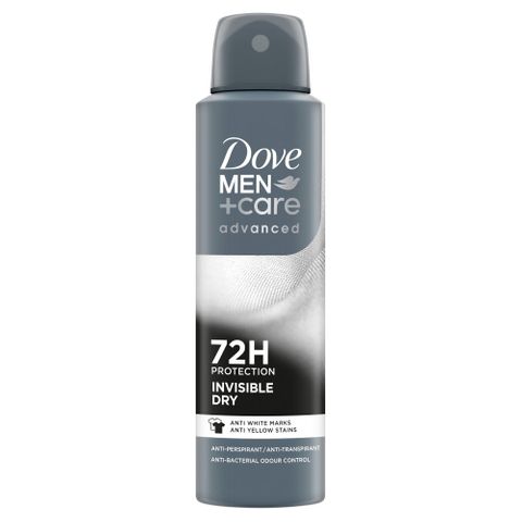 Dove Men+ Care Advanced Invisible Dry Дезодорант против изпотяване за мъже x150 мл