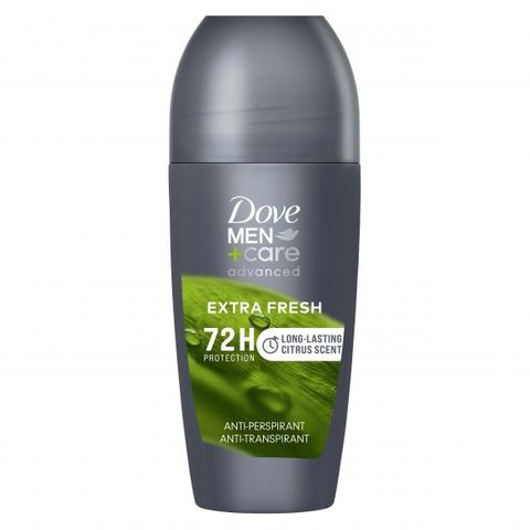 Dove Men+ Care Advanced Extra Fresh Dry Део рол-он против изпотяване x50 мл