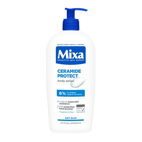 Мixa Ceramide Protect Лосион за тяло за суха кожа x400 мл