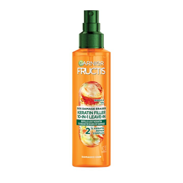 Garnier Fructis SOS Repair Keratin Спрей серум за изтощена коса x150 мл
