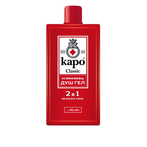 Каро Classic Освежаващ душ гел 2в1 за коса и тяло x400 мл