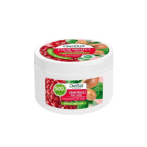 DeBa Natural Beauty Маска за боядисана коса с нар и арганово масло x500 мл