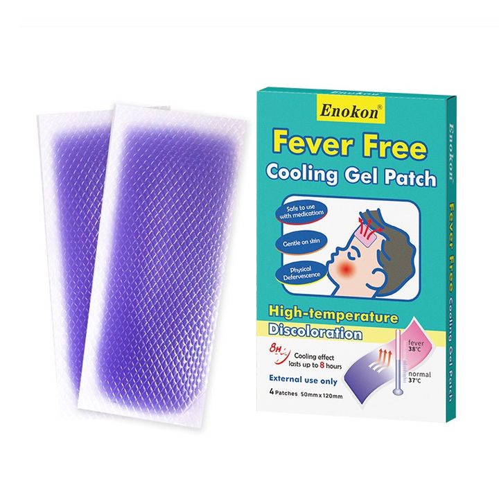 Fever Free Охлаждащи гел пластири от 0+ години х6 броя