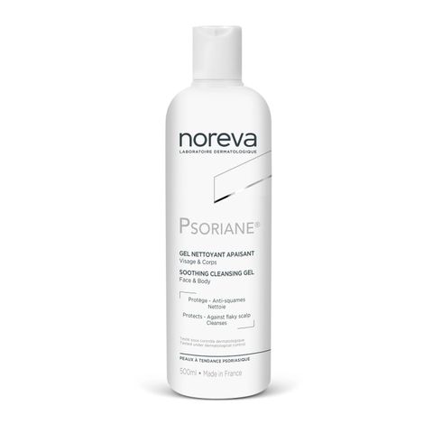 Noreva Psoriane Успокояващ почистващ гел против псориазис x500 мл