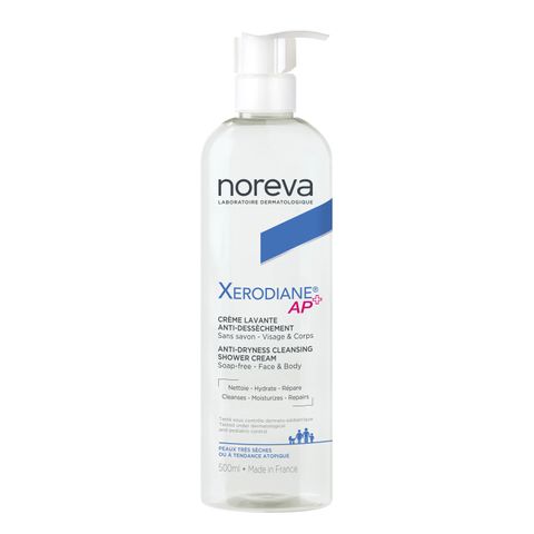 Noreva Xerodiane AP+ Почистващ душ-крем за много суха и атопична кожа x500 мл