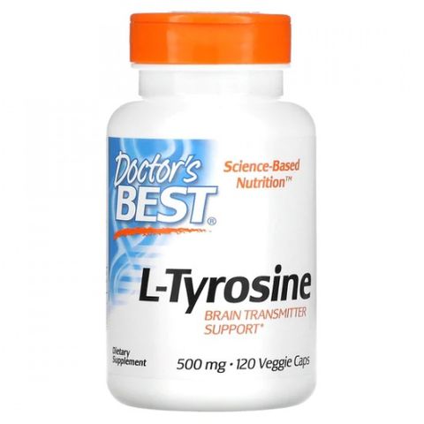 L-Тирозин 500 mg х120 капсули Doctor's Best