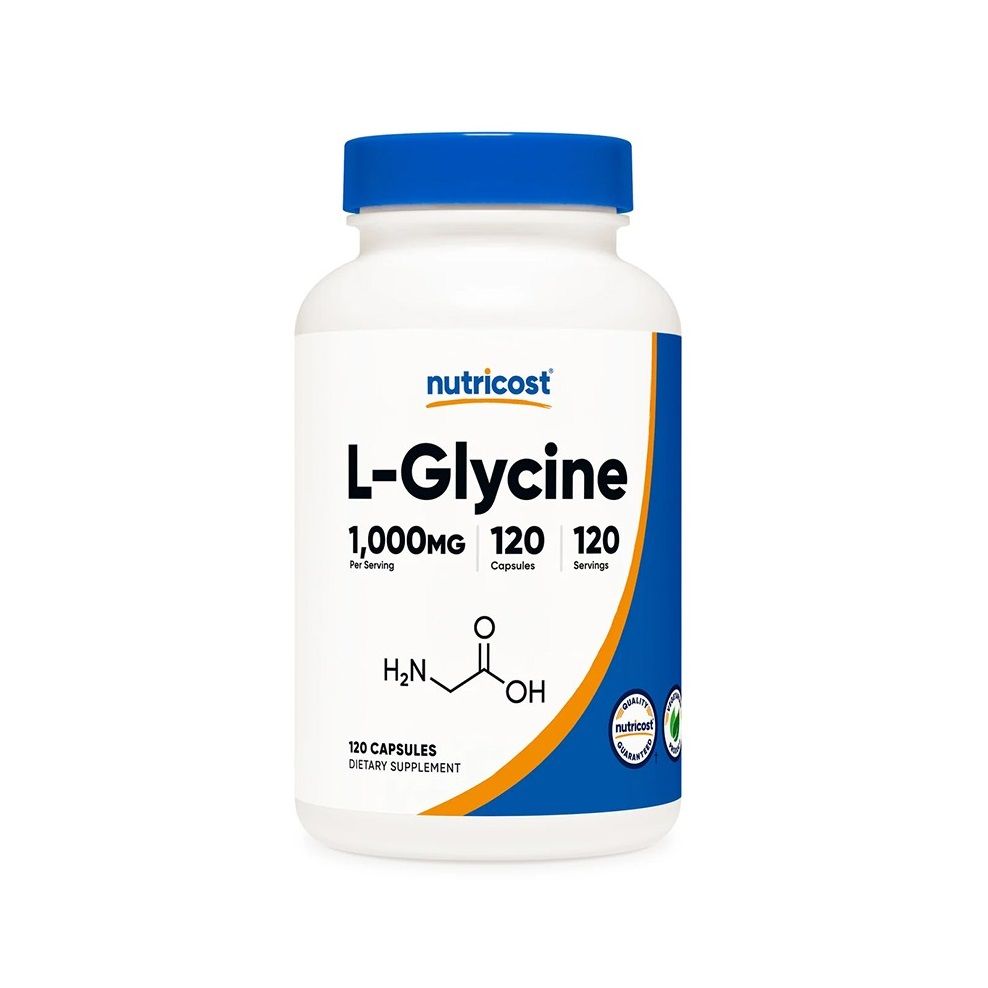 Л-Глицин за нормална когнитивна функция 1000 mg x120 капсули Nutricost