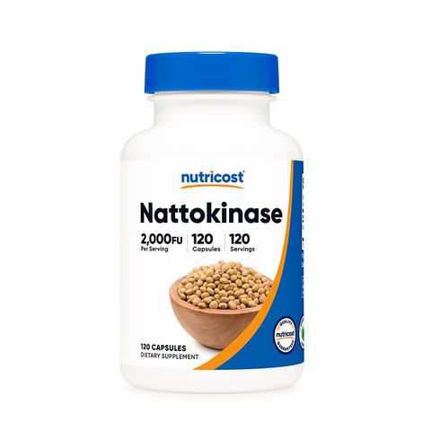 Натокиназа в подкрепа на сърдечно-съдовото здраве х120 капсули Nutricost