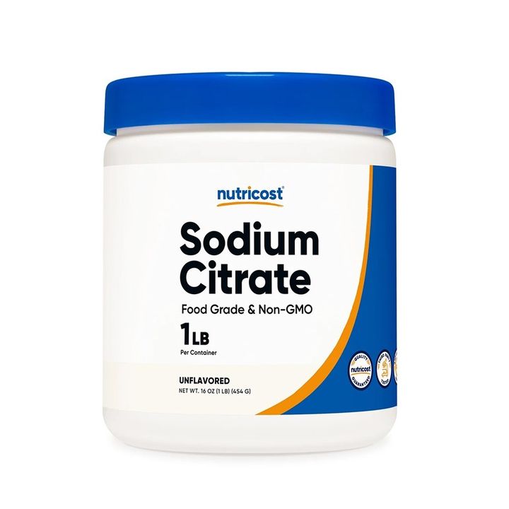 Натриев цитрат на прах х454 g Nutricost