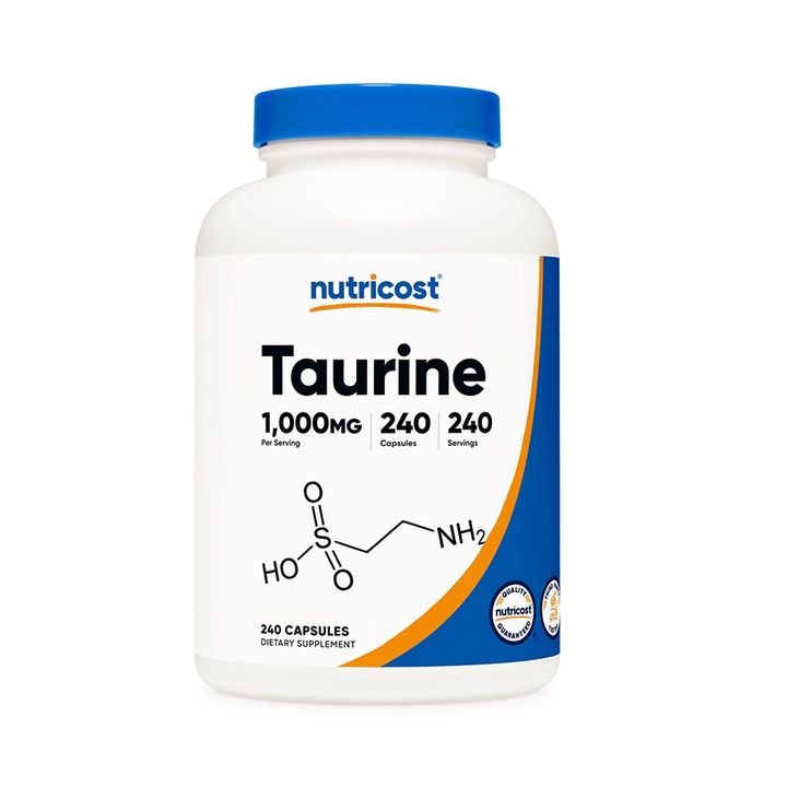 Таурин 1000 mg х240 капсули Nutricost