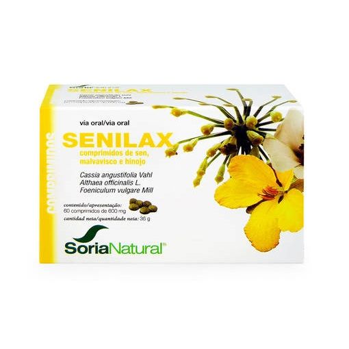 Сенилакс 600 мг x60 таблетки, Soria Natural