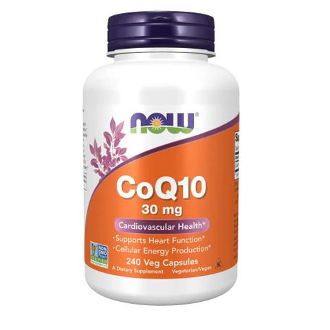 Коензим Q10 30 мг x 240 капсули, Now Foods