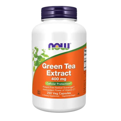 Екстракт от Зелен Чай 400 мг x250 капсули, Now Foods