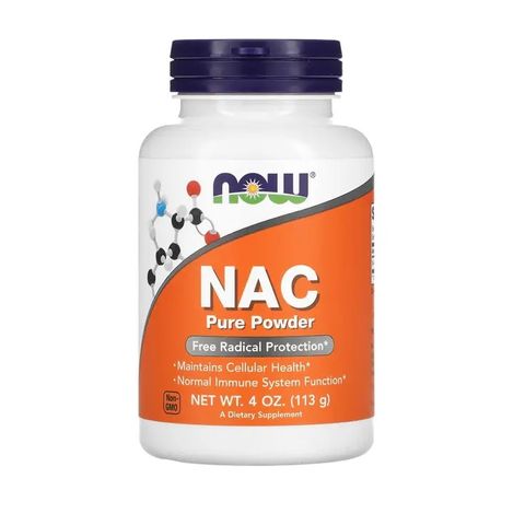 NAC N-ацетил цистеин, прах х113 грама Now Foods