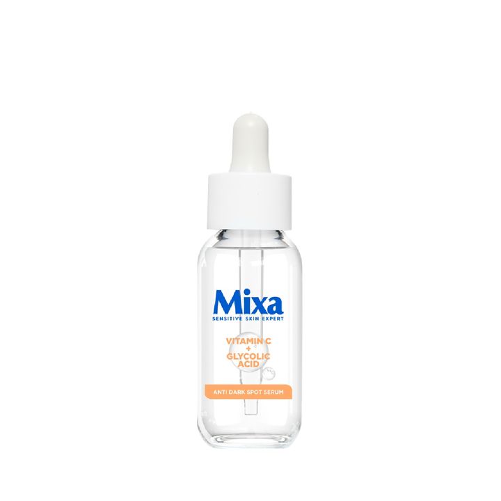 Mixa Anti- Dark Spot Серум за лице против тъмни петна за кожа с неравен тен и без блясък  x30 мл