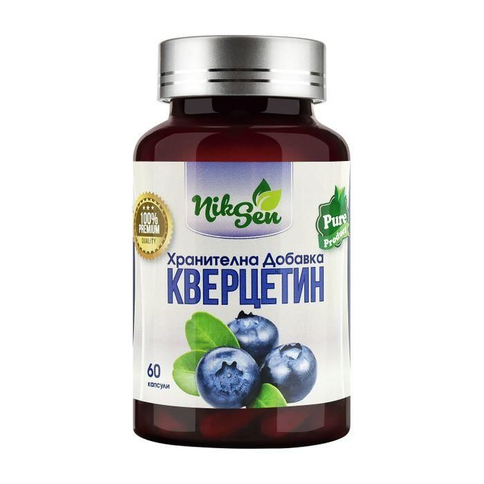 Кверцетин 500 mg х60 растителни капсули NikSen