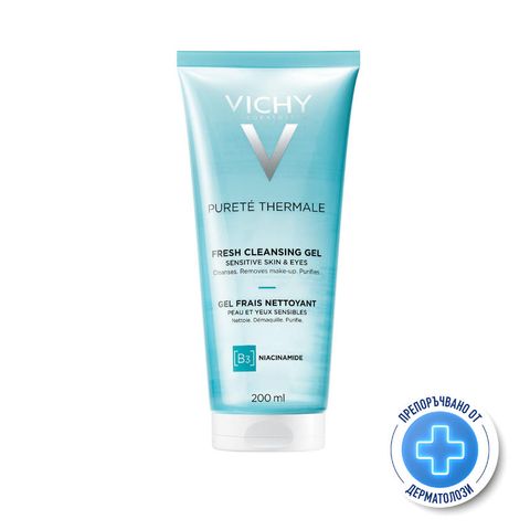 Vichy Purete Thermale Почистващ гел за лице с освежаващ ефект x200 мл