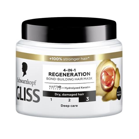 Gliss Regeneration 4в1 Регенерираща маска за суха и увредена коса x400 мл
