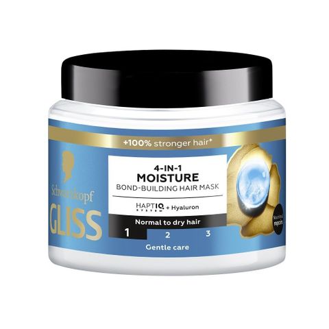 Gliss Moisture 4в1 Хидратираща маска за нормална към суха коса x400 мл