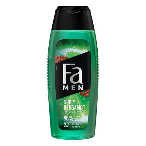 Fa Men Spicy Bergamot Душ гел за коса и тяло x400 мл