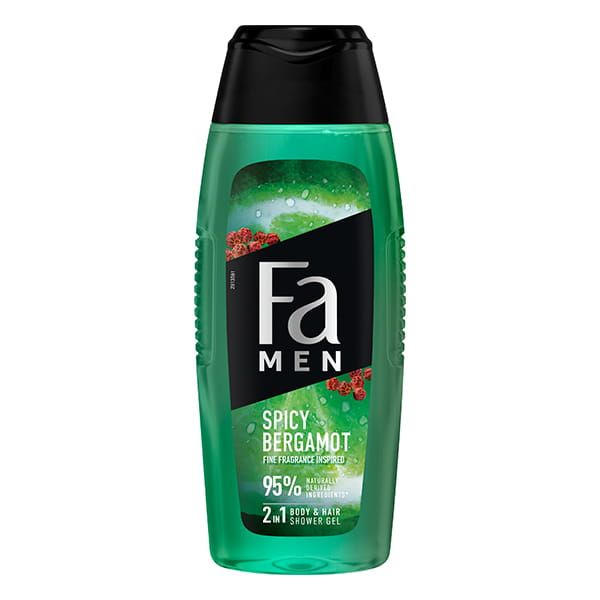 Fa Men Spicy Bergamot Душ гел за коса и тяло x400 мл