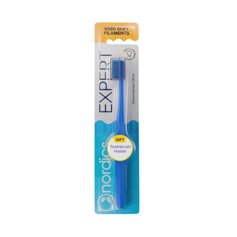 Nordics Expert 6580 Soft Четка за зъби, синя
