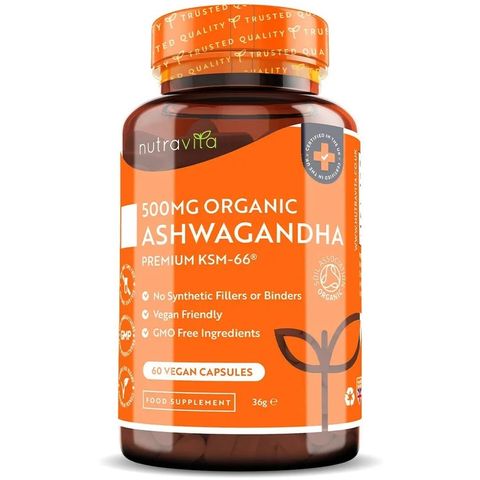 Ашваганда Органик KSM-66 500 mg х60 капсули Nutravita